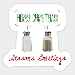 Seasons Greetings Sticker